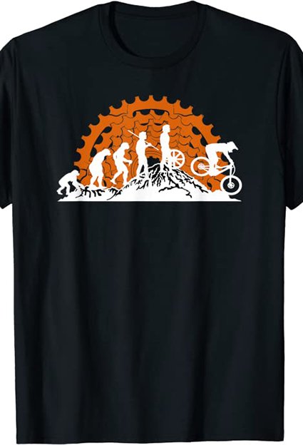 camiseta bicicleta evolution