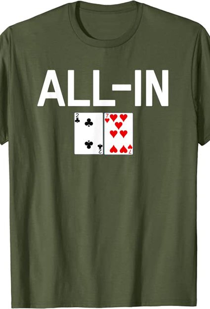 camisetas de juegos poker all in