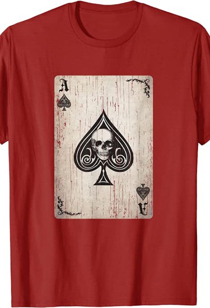 camisetas de juegos poker as